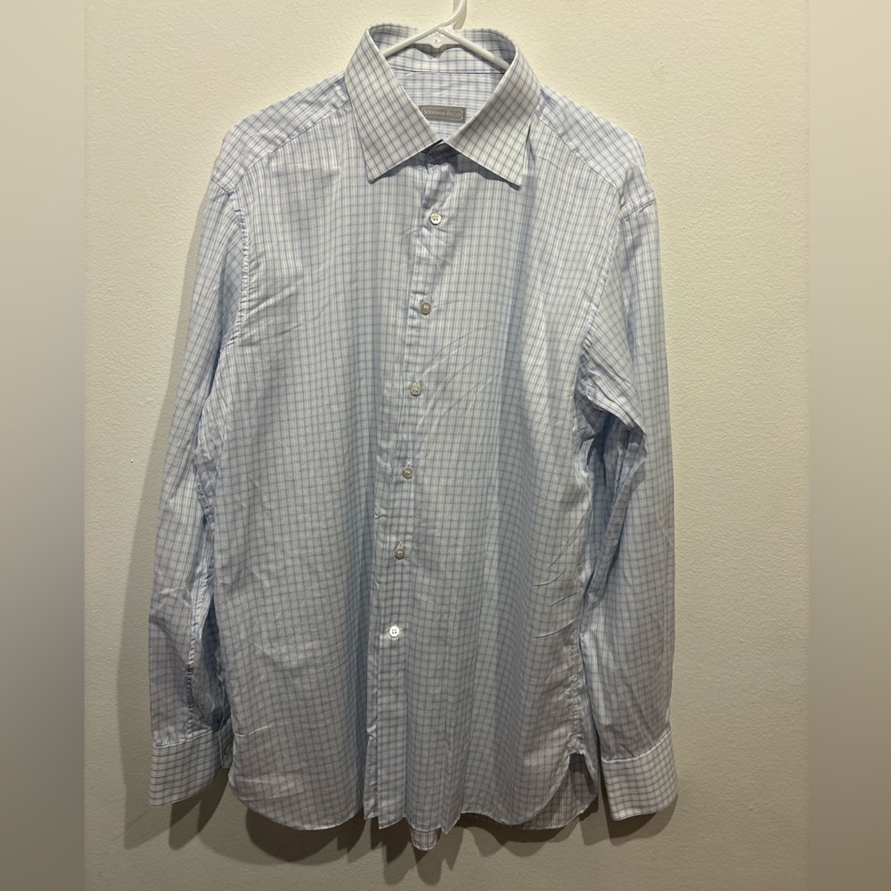 Stefano Ricci Dress Shirt *flawed Size 17